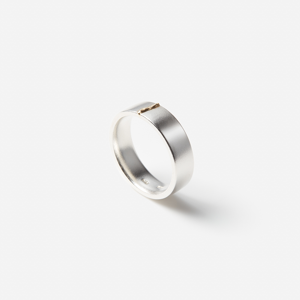 nibi ( ニビ ) tsunagu6.0mm Ring | シルバー リング - CULET nibi ( ニビ ) tsunagu6.0mm Ring | シルバー リング - CULET