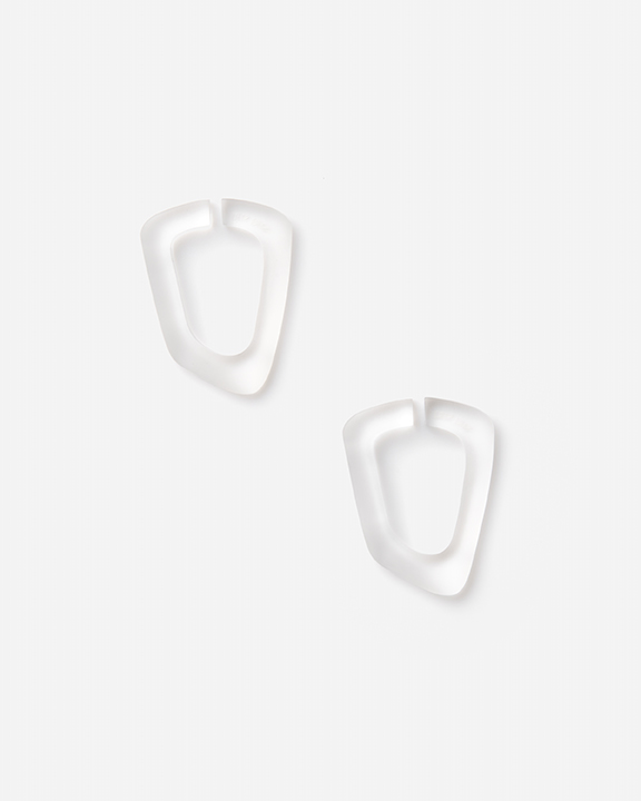 【在庫僅か】COMPOSITION Ear cuffs PHANTOM CLEAR mini  | アクリル イヤーカフ (ペア）