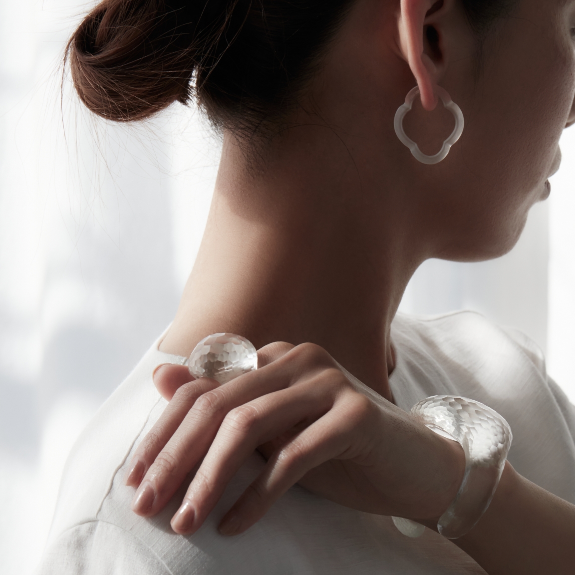 SIRI SIRI ( シリシリ ) KIRIKO Bangle | ガラス バングル SIRI SIRI ( シリシリ ) KIRIKO Bangle | ガラス バングル
