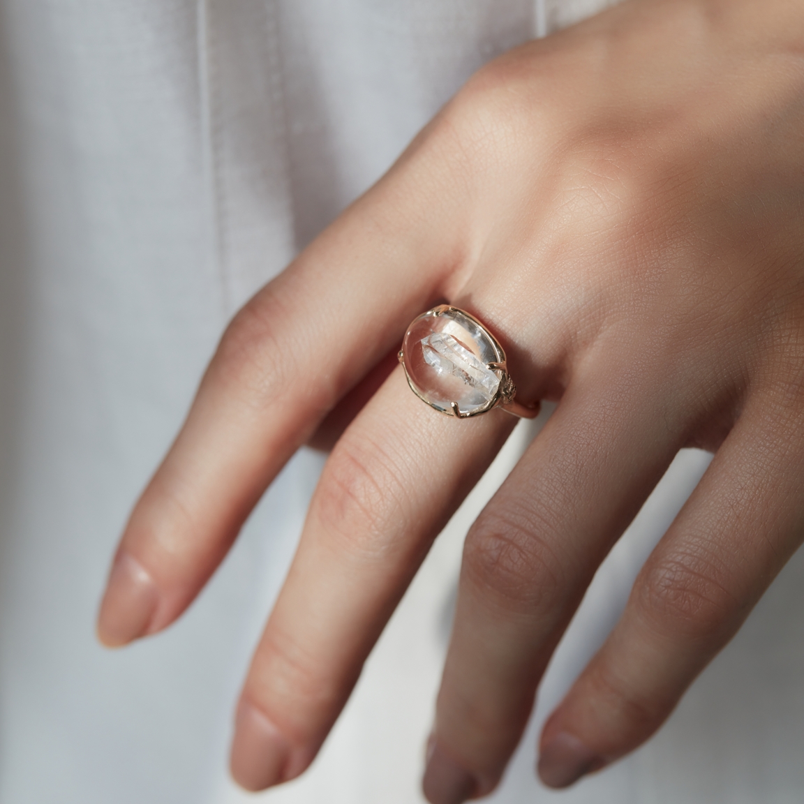【通販激安】 Fillyjonk(フィリフヨンカ) Moss ring クォーツインクォーツ アクセサリー