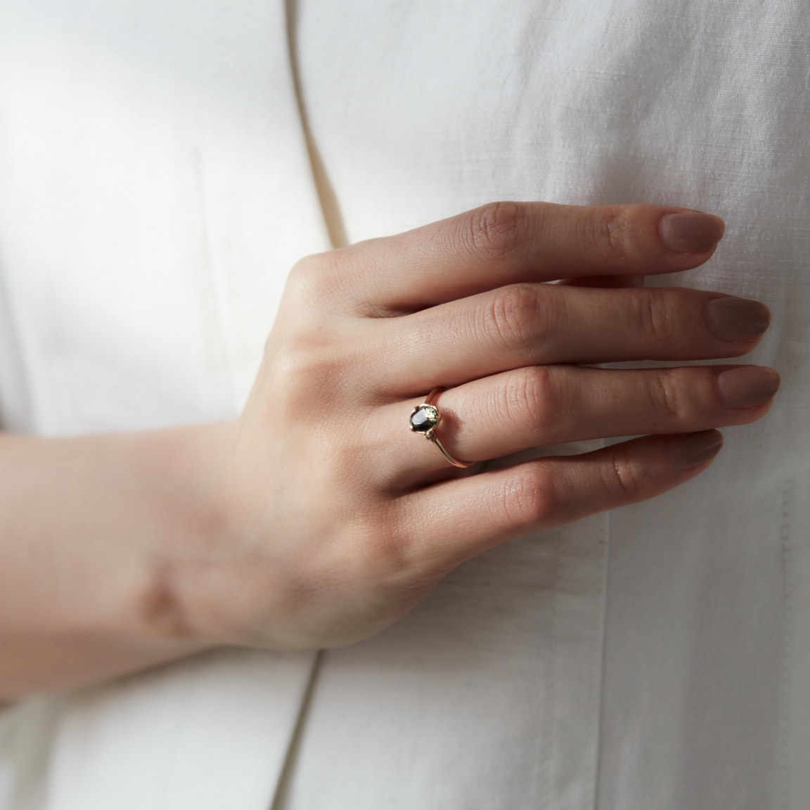 Fillyjonk(フィリフヨンカ) Moss ring ルチルペリドット リング Fillyjonk(フィリフヨンカ) Moss ring ルチルペリドット リング