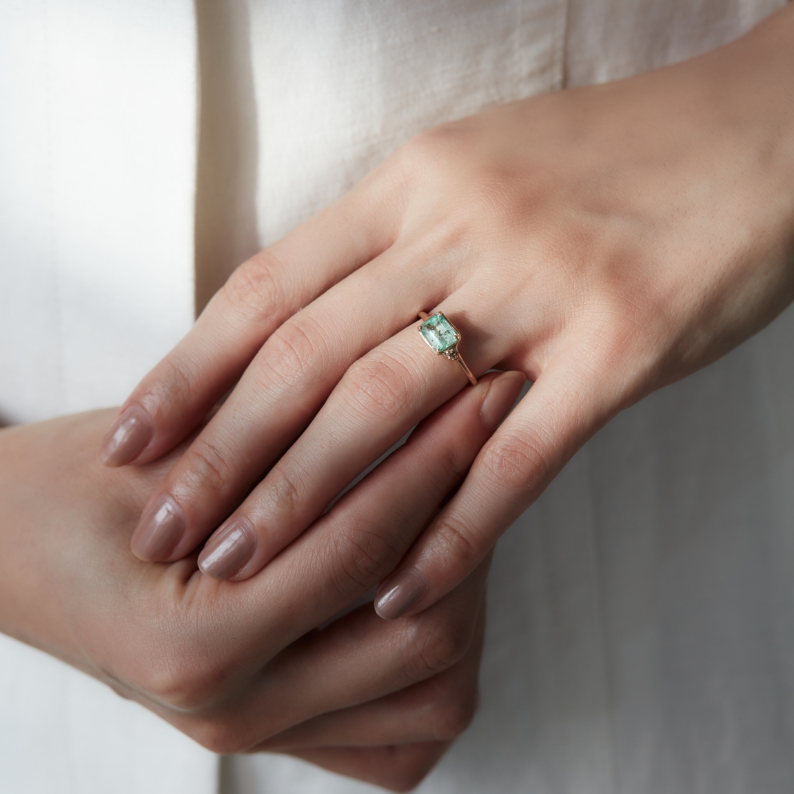 Fillyjonk(フィリフヨンカ) Moss ring バイオタイトイン