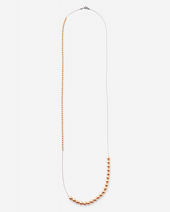 Imperfect Necklace_Two Interruptions | パールネックレス