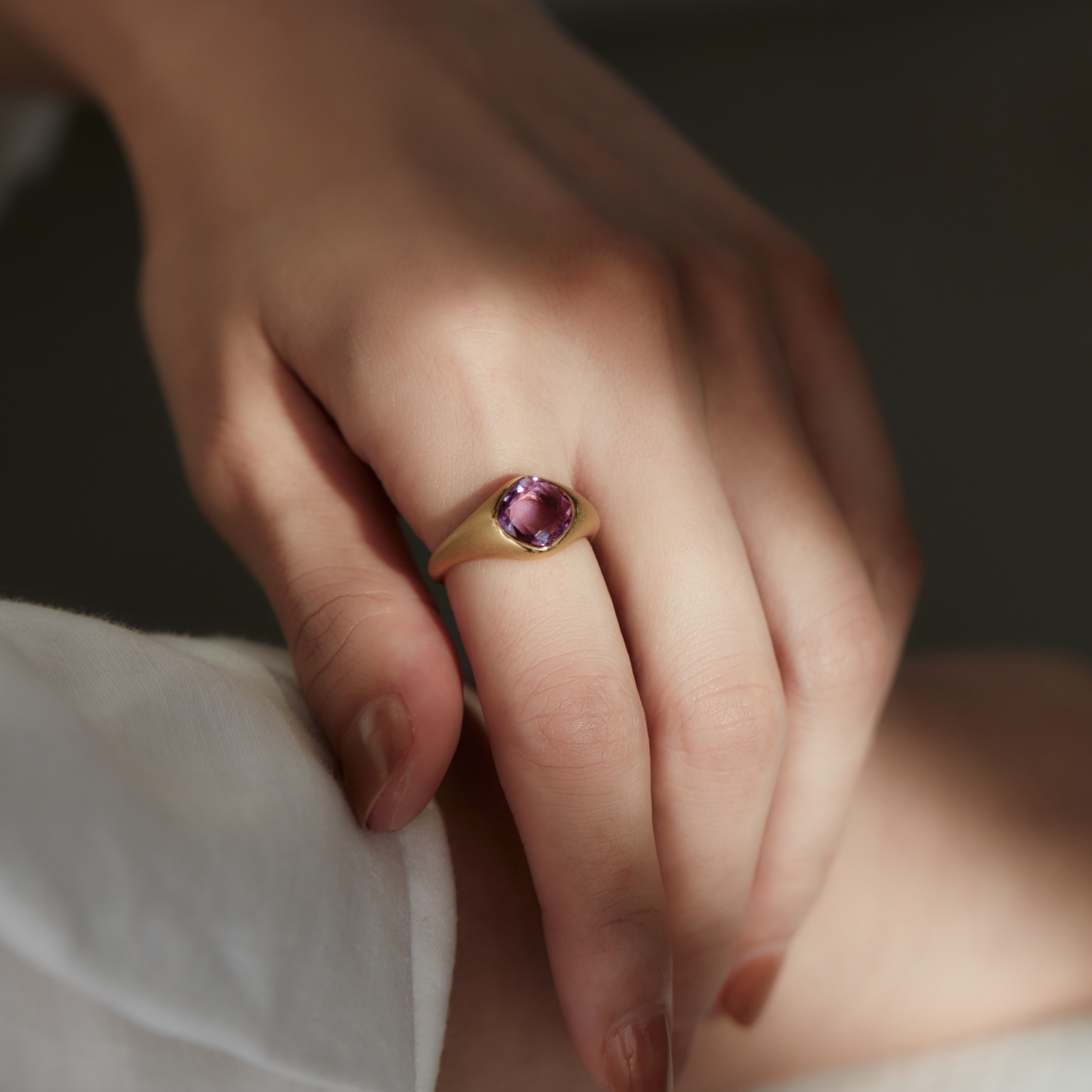 CAHiER（カイエ) Sapphire Ring | サファイア リング - CULET 公式