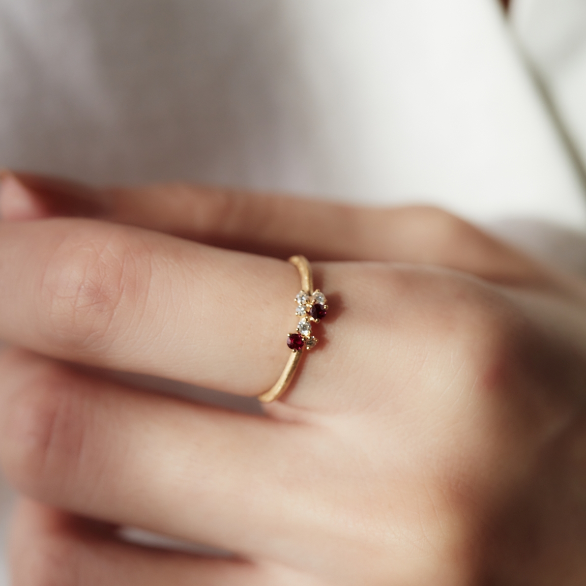 CAIHER カイエ　リング CAHiER（カイエ) Sapphire Ring | サファイア リング - CULET
