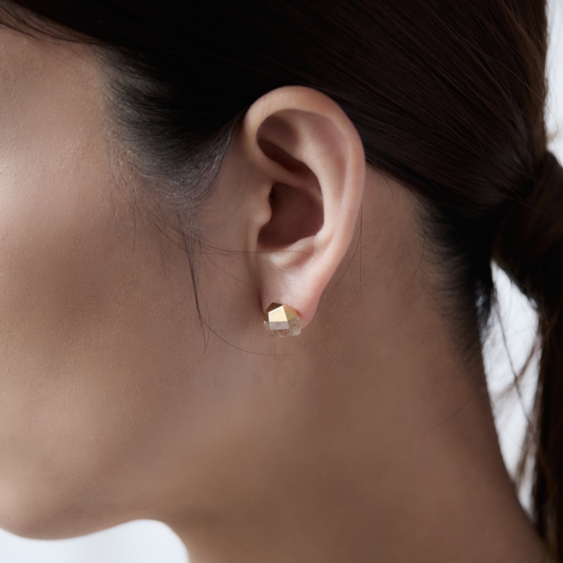 bororo(ボロロ) Rutile Quartz Rock Earrings bororo(ボロロ) Rutile Quartz Rock Earrings