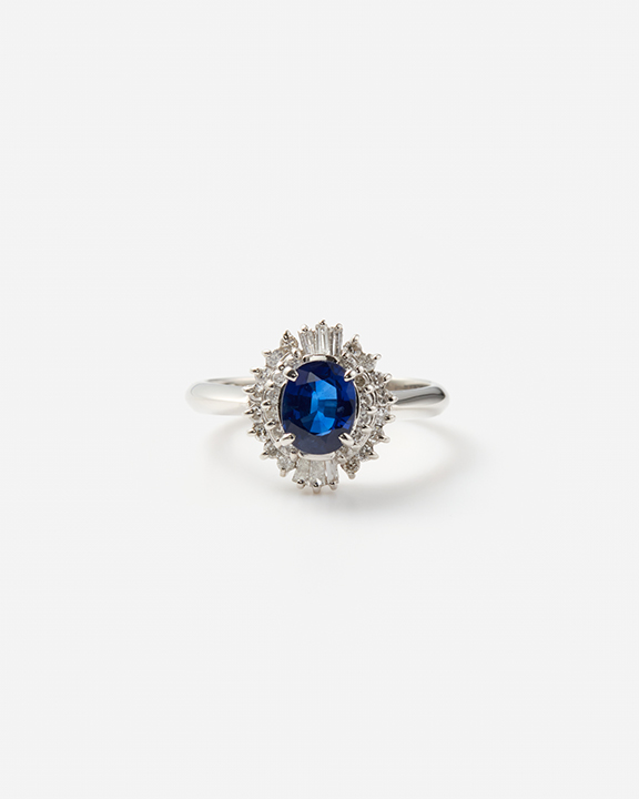Vintage Collection Sapphire Diamond Ring | ե  