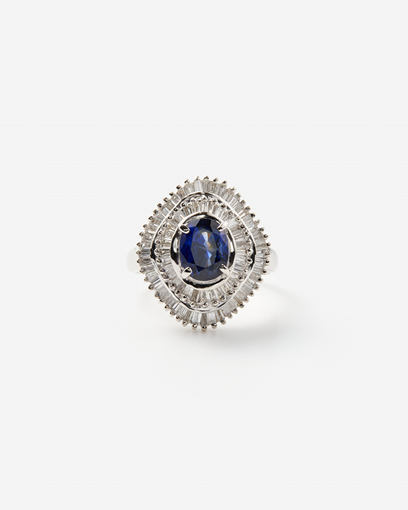 <img class='new_mark_img1' src='https://img.shop-pro.jp/img/new/icons1.gif' style='border:none;display:inline;margin:0px;padding:0px;width:auto;' />



Vintage Collection Sapphire Diamond Ring | ե  