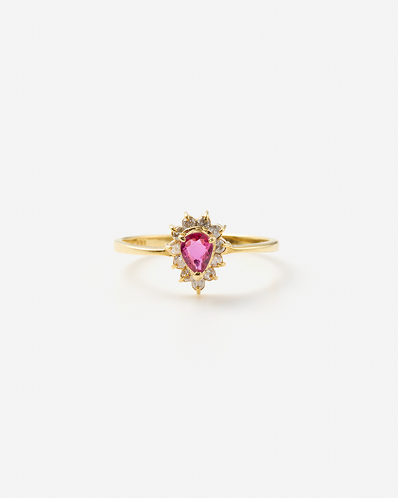 Vintage Collection Ruby Diamond Ring  | ルビー ダイヤモンド リング