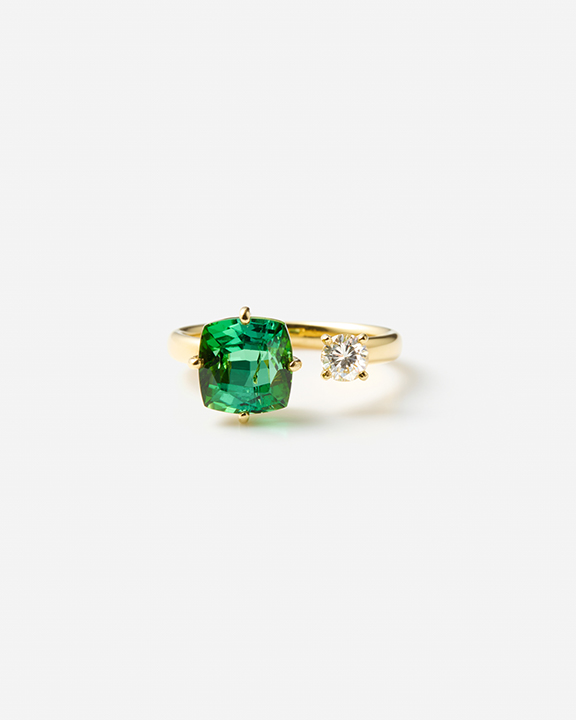 Green Tourmaline,Diamond Ring | ꡼ȥޥ  