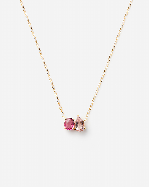 Morganite, Pink Tourmaline Necklace | 륬ʥ ԥ󥯥ȥޥ ͥå쥹