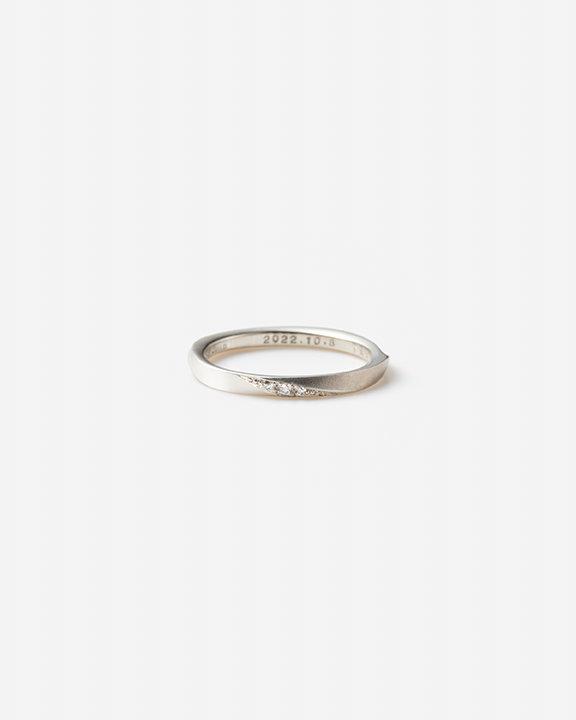 2mm / 4Twist Ring(Pt900) | ޥå (ץ)