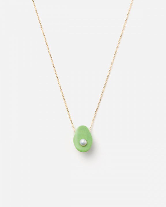 [ ̸_5ȯ ]AVOCADO Necklace | ܥ ͥå쥹