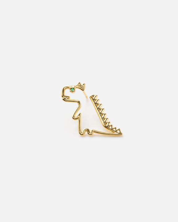 DINO Emerald Earring Single | ε ɥԥ 󥰥
