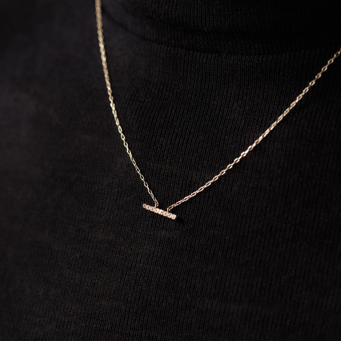 アクセサリー Hirotaka Trapeze Diamond Necklace S TRAPEZE