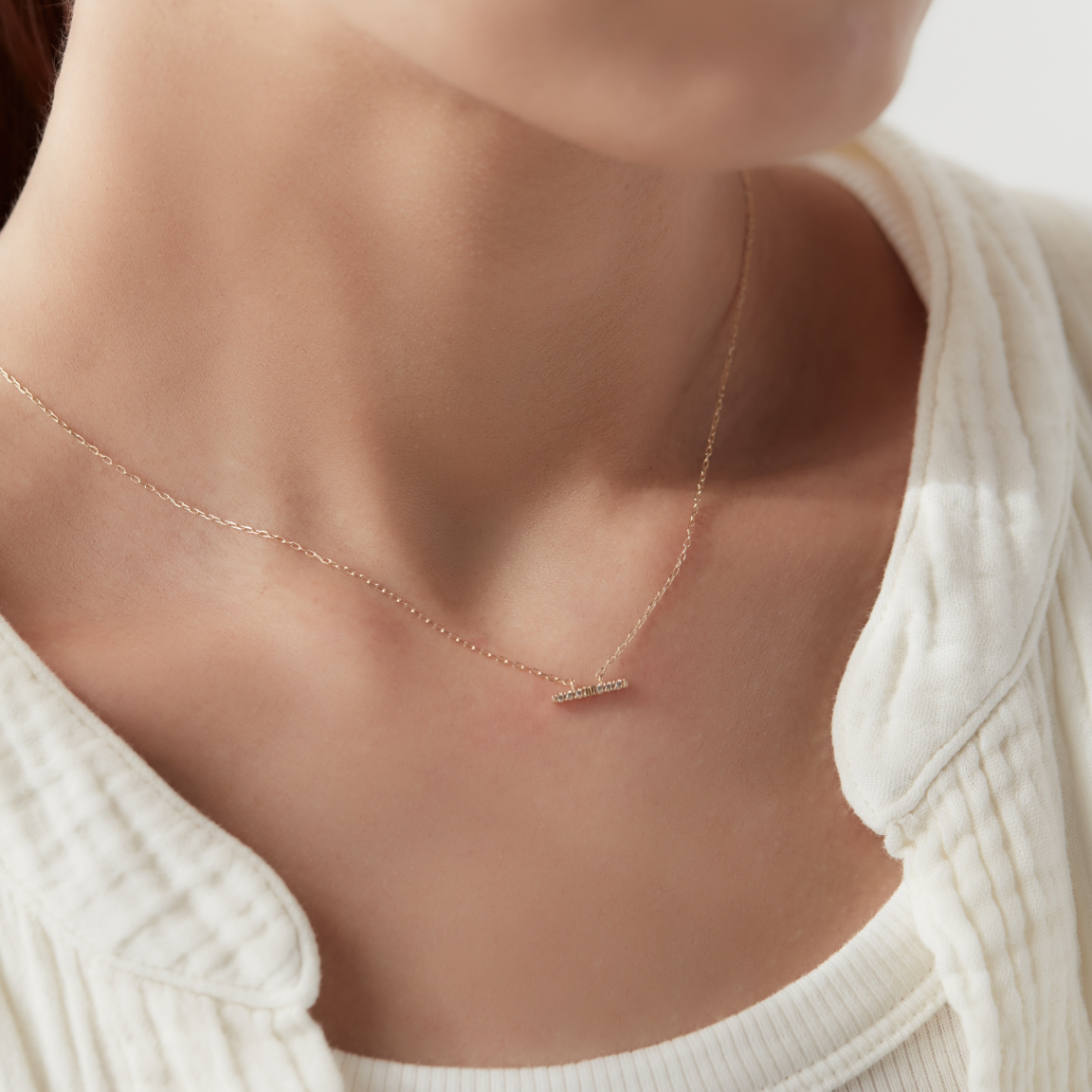 アクセサリー Hirotaka Trapeze Diamond Necklace S Hirotaka（ヒロタカ) TRAPEZE Diamond Necklace S