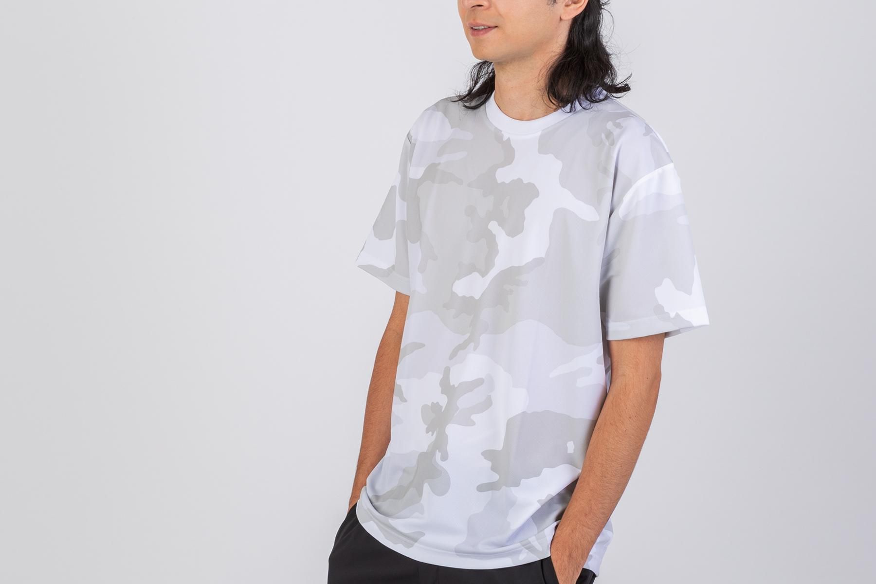 4.1オンスドライアスレチックカモフラージュTシャツ｜スズショウ・アンナ
