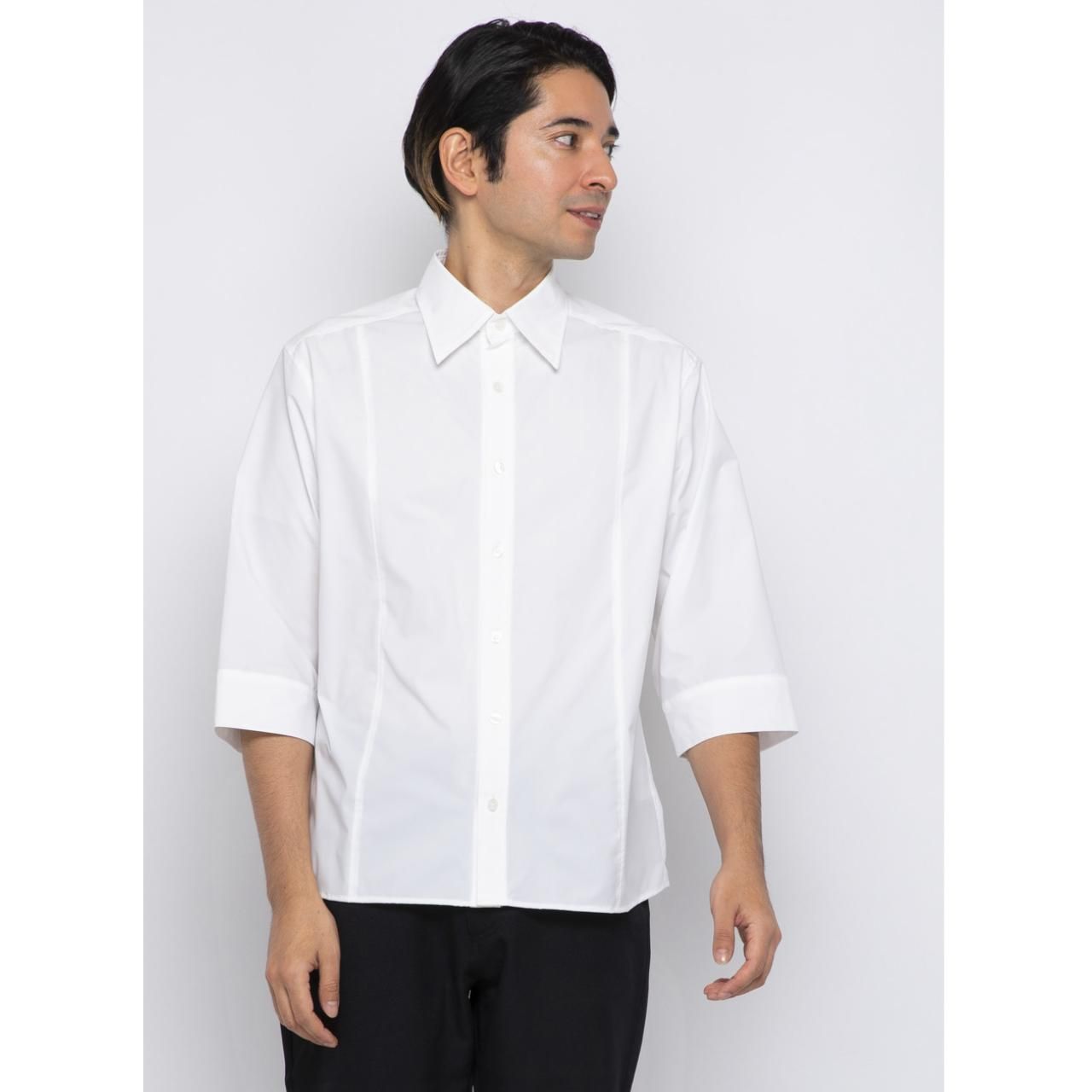 全方向ストレッチプリンスカットシャツメンズ｜スズショウ・アンナ