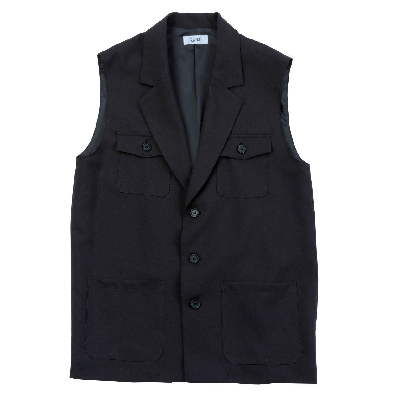 ダブルポケットベストメンズ ｜スズショウ・アンナ