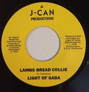 LIGHT OF SABA - LAMBS BREAD COLLIE