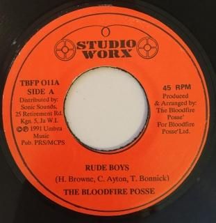 THE BLOOD FIRE POSSE - RUDE BOYS