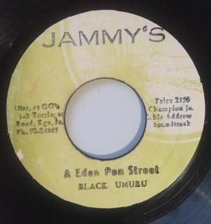 BLACK UHURU - A EDEN PAN STREET