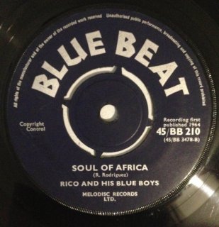RICO AND HIS BLUE BOYS - SOUL OF AFRICA