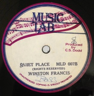 WINSTON FRANCIS - QUIET PLACE