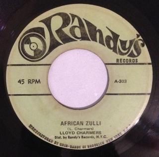 LLOYD CHARMERS - AFRICAN ZULLI