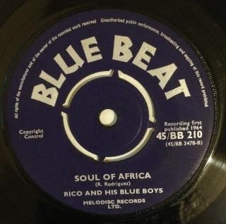 RICO AND HIS BLUE BOYS - SOUL OF AFRICA