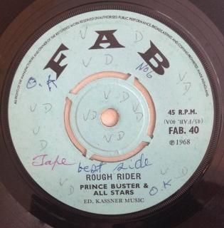 PRINCE BUSTER - ROUGH RIDER