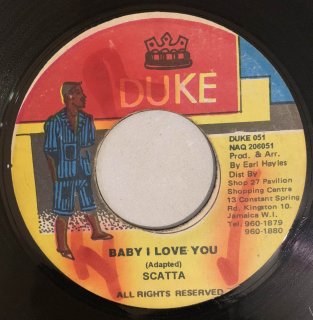 SCATTA - BABY I LOVE YOU