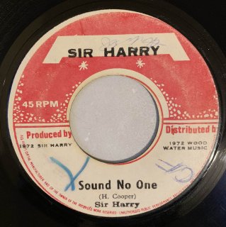 SIR HARRY - SOUND NO ONE