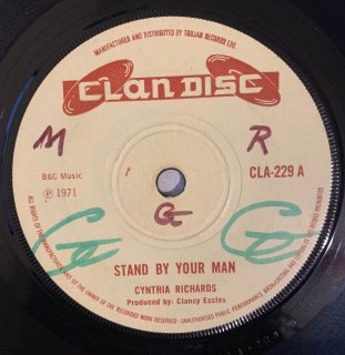 CYNTHIA RICHARDS - STAND BY YOUR MAN