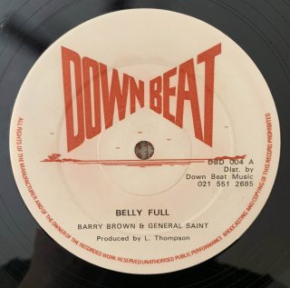 BARRY BROWN & GENERAL SAINT - BELLY FULL