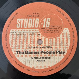 MELLOW ROSE - THE GAMES PEOPLE PLAY