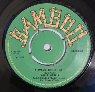 BOB & MARCIA - ALWAYS TOGETHER