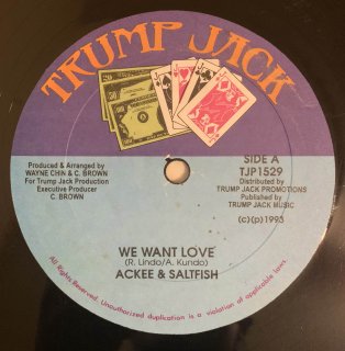 ACKEE & SALTFISH - WE WANT LOVE