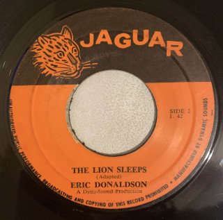 ERIC DONALDSON - THE LION SLEEPS