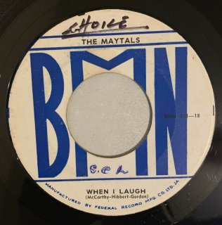 MAYTALS - WHEN I LAUGH