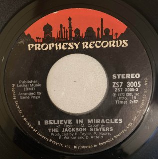 THE JACKSON SISTERS - I BELIEVE IN MIRACLES