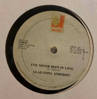 GLADSTONE ANDERSON - I'VE NEVER BEEN IN LOVE