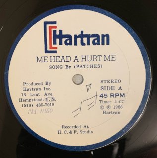 PATCHES - ME HEAD A HURT ME