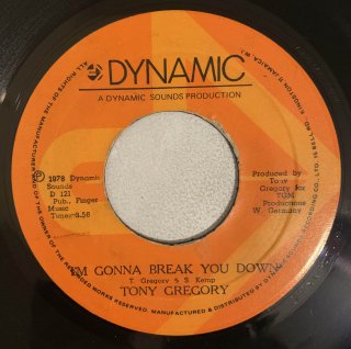 TONY GREGORY - I'M GONNA BREAK YOU DOWN  (discogs)