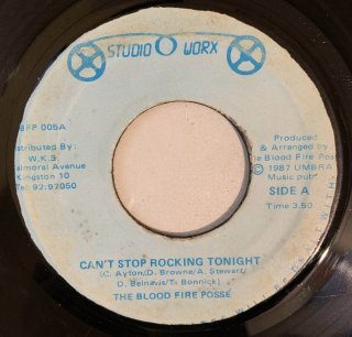 THE BLOOD FIRE POSSIE - CAN'T STOP ROCKING TONIGHT