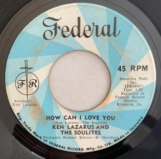 KEN LAZARUS - HOW CAN I LOVE YOU