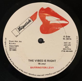 BARRINGTON LEVY - THE VIBES IS RIGHT