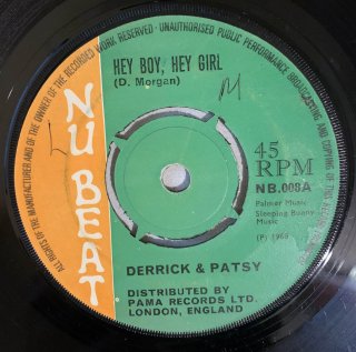 DERRICK & PATSY - HEY BOY HEY GIRL