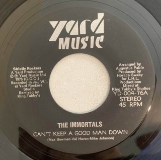 THE IMMORTALS - CAN'T KEEP A GOOD MAN DOWN