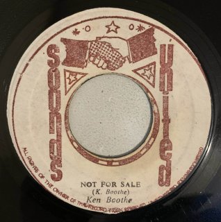 KEN BOOTHE - NOT FOR SALE